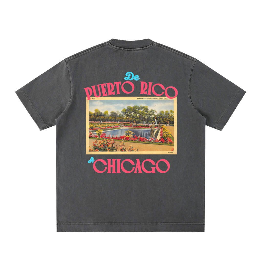 HPU "DE LA PULGA" Sunken Garden Vintage Rock T-Shirt