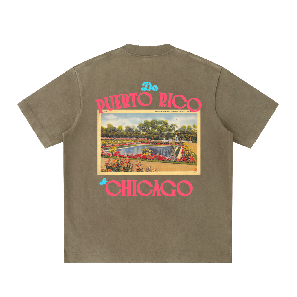 HPU "DE LA PULGA" Sunken Garden Vintage Rock T-Shirt