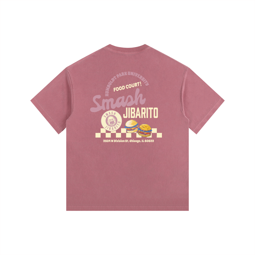 "DINER" TEE PINK VARIANT EXTENDED SIZES