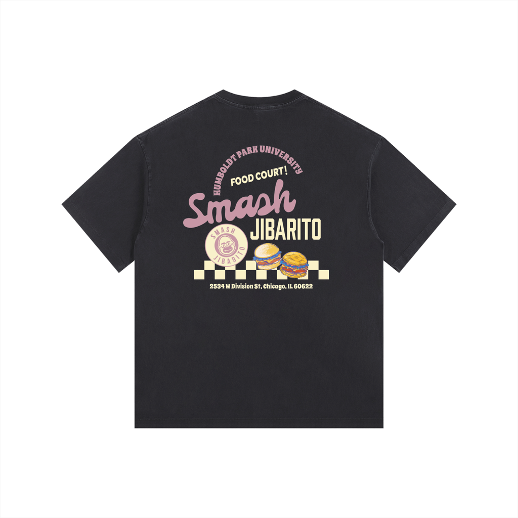 "DINER" TEE PINK VARIANT EXTENDED SIZES
