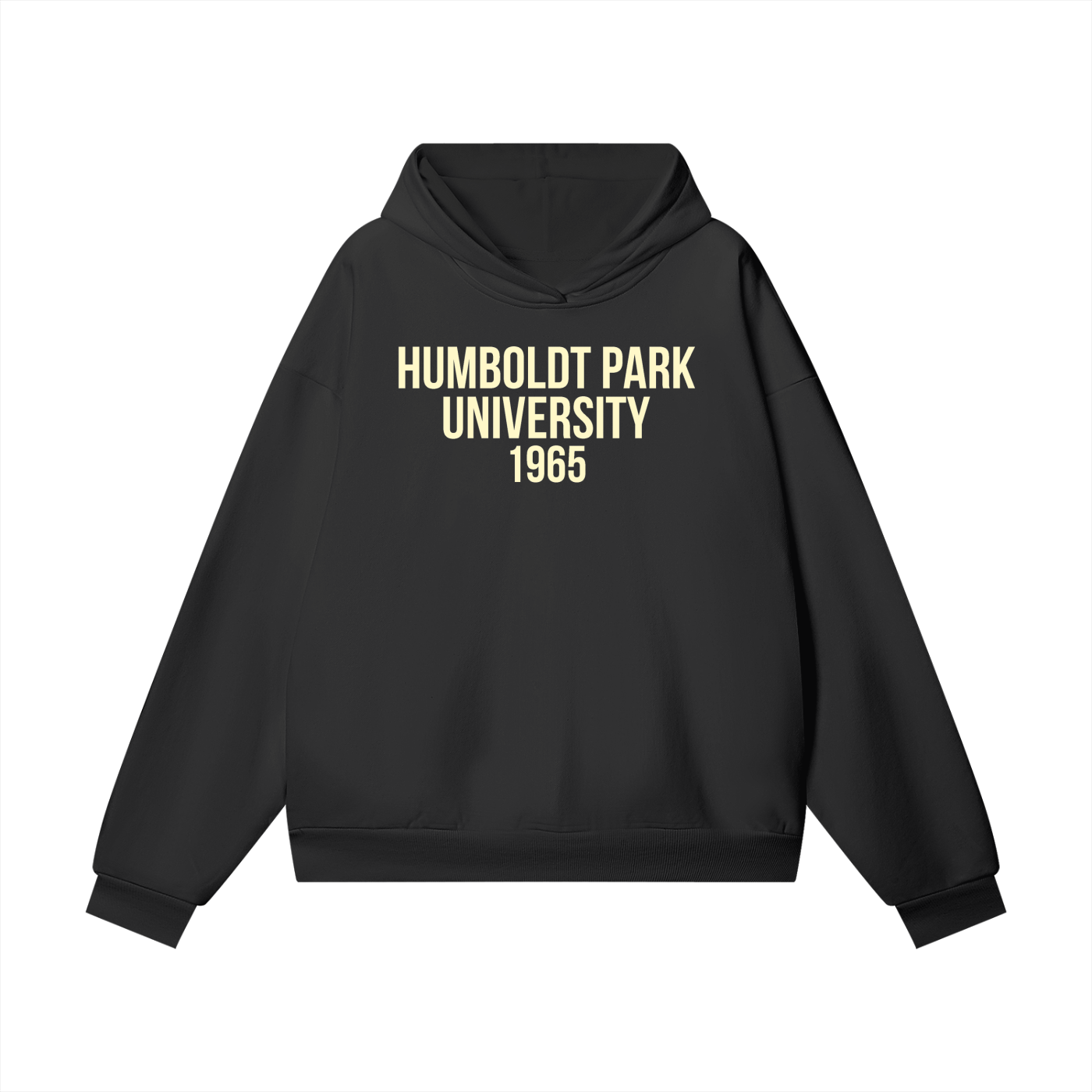 HPU HEAVY BLACK Urbano Hoodie