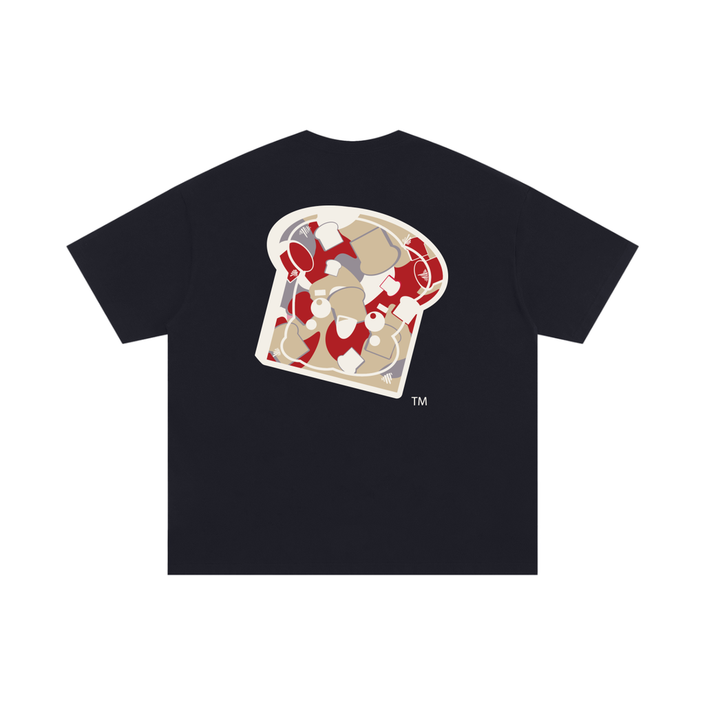 Bread and buttery “GYM RED” TOASTY TEE