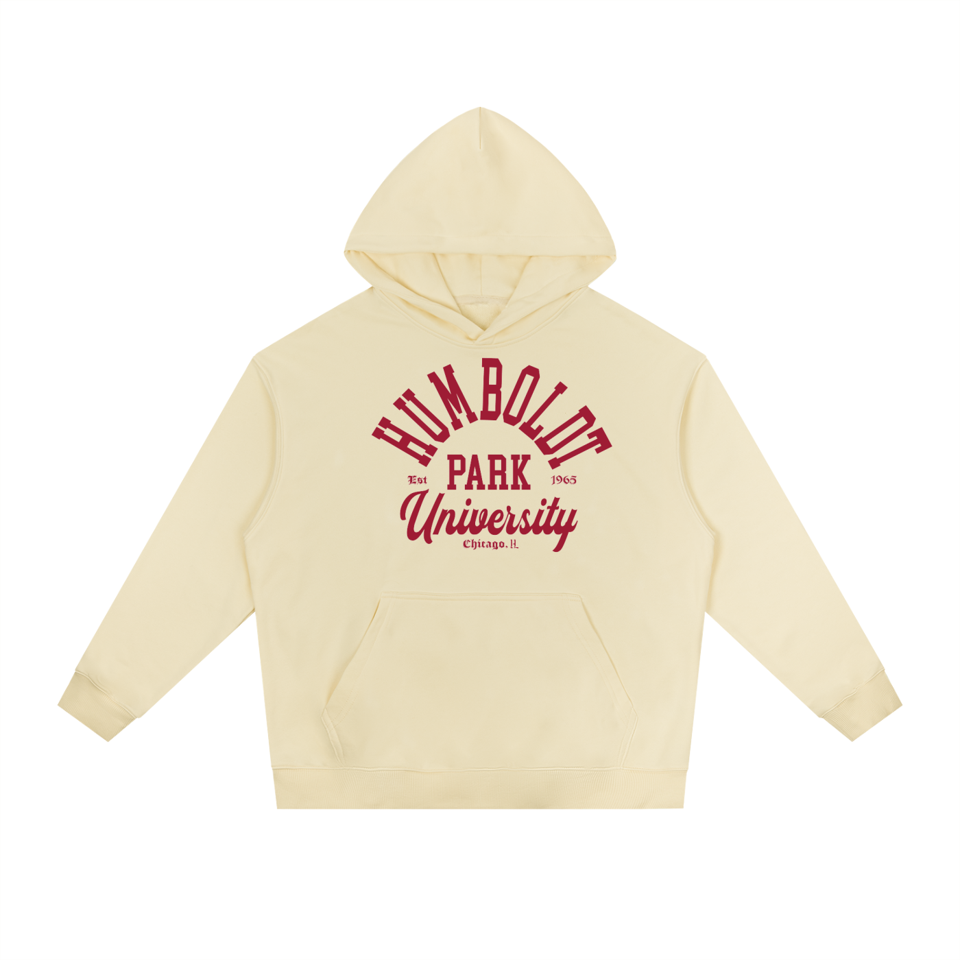 HPU "BUTTER" Boxy Hoodie Urbano