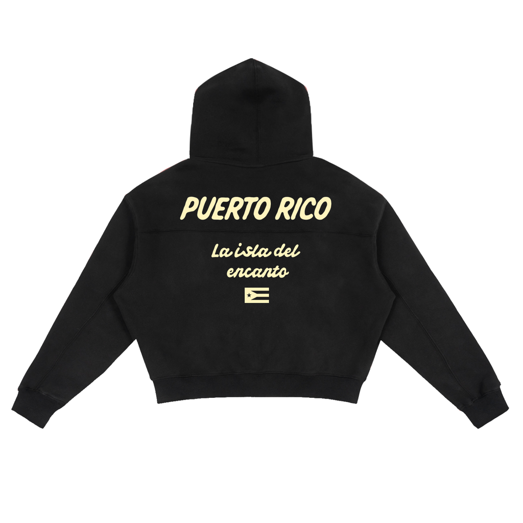 HPU "ENCANTO" FLEECE ZIP UP BOX HOODIE
