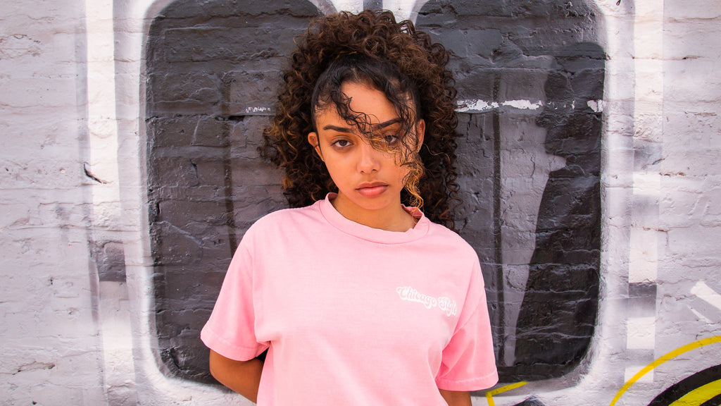 PALE PINK MARSHMALLOW PUFF TOASTY OVERSIZED TEE