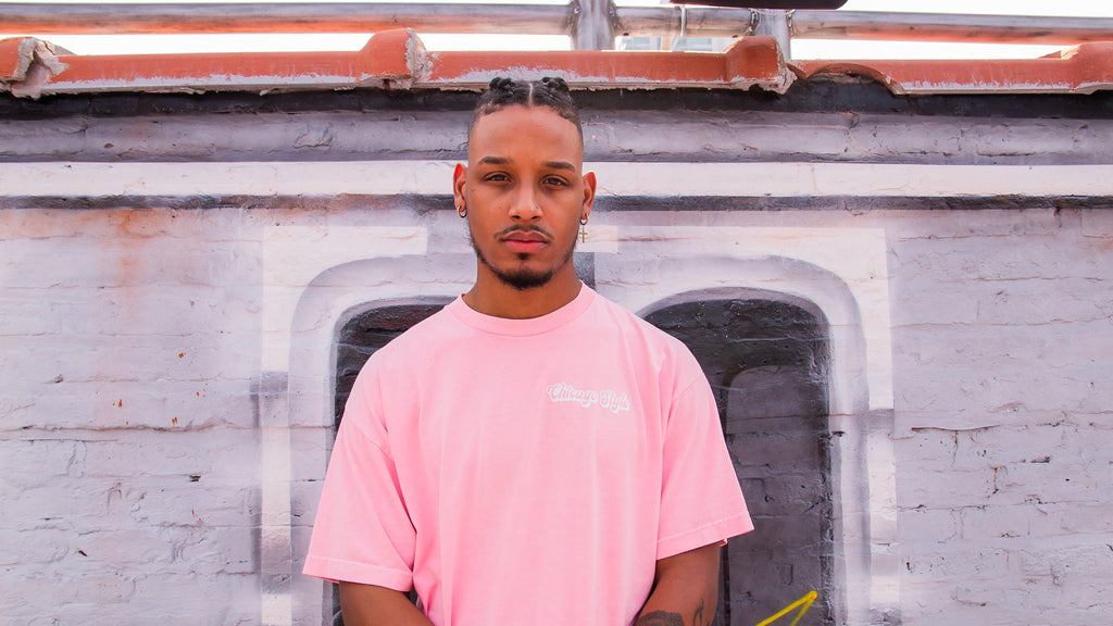 PALE PINK MARSHMALLOW PUFF TOASTY OVERSIZED TEE
