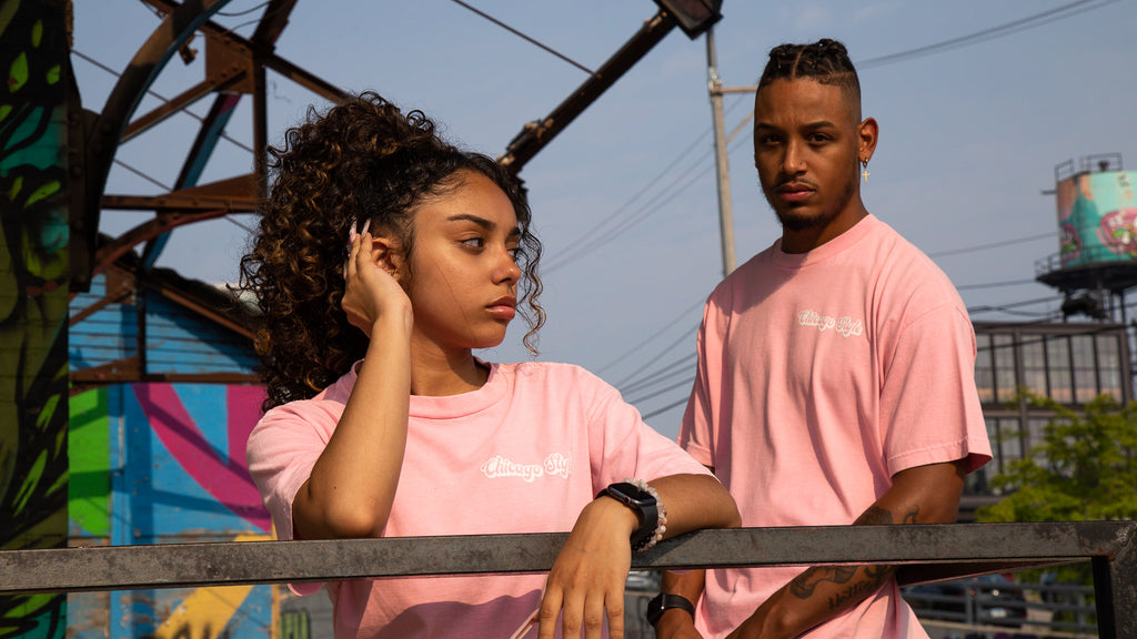 PALE PINK MARSHMALLOW PUFF TOASTY OVERSIZED TEE