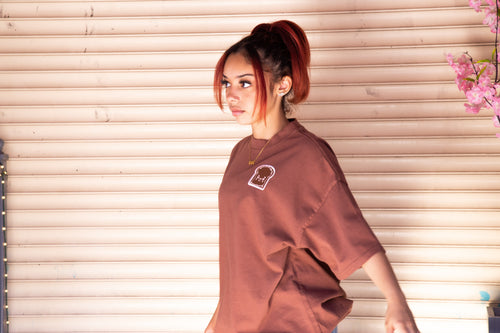 HOT COCOA MIX EMBROIDERED  MILK CHOCOLATE TOASTY TEE