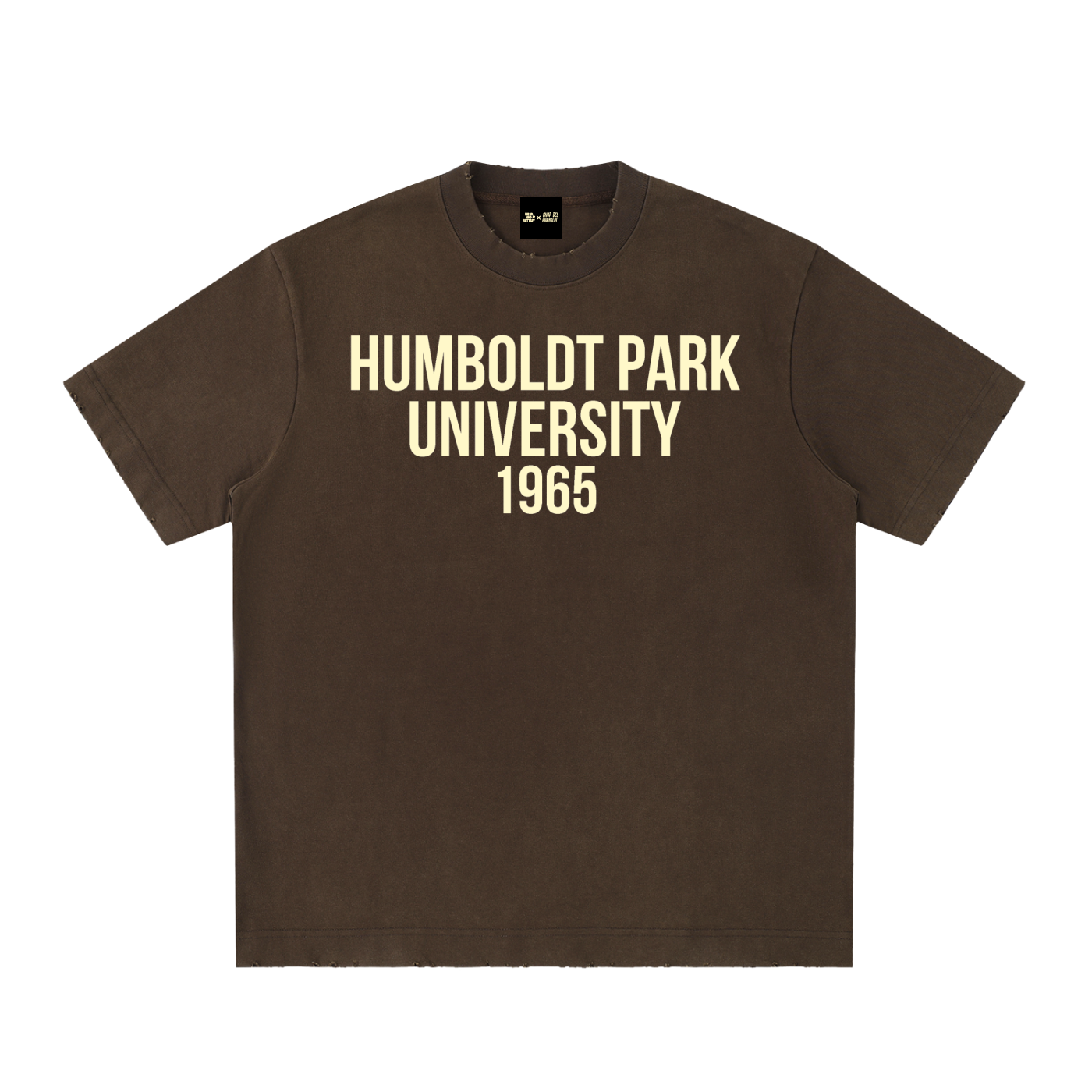 Heavyweight Vintage Washed Frayed T-Shirt