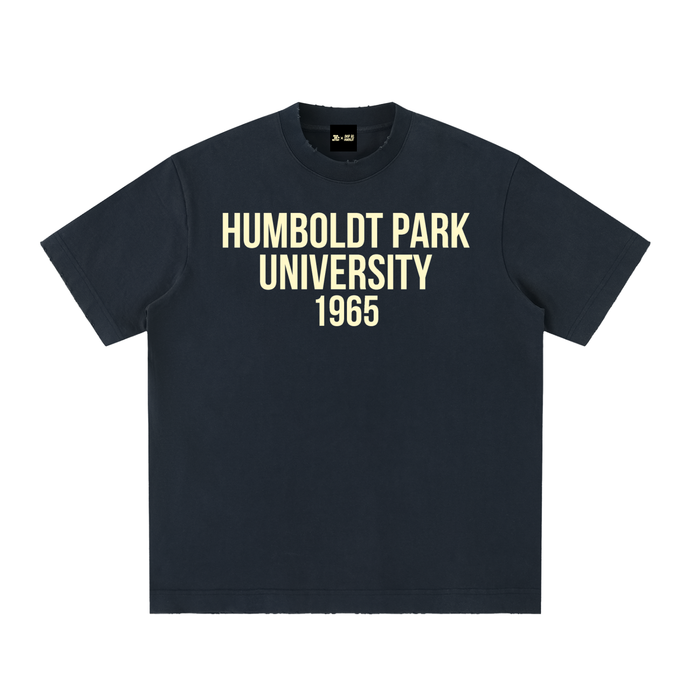 Heavyweight Vintage Washed Frayed T-Shirt