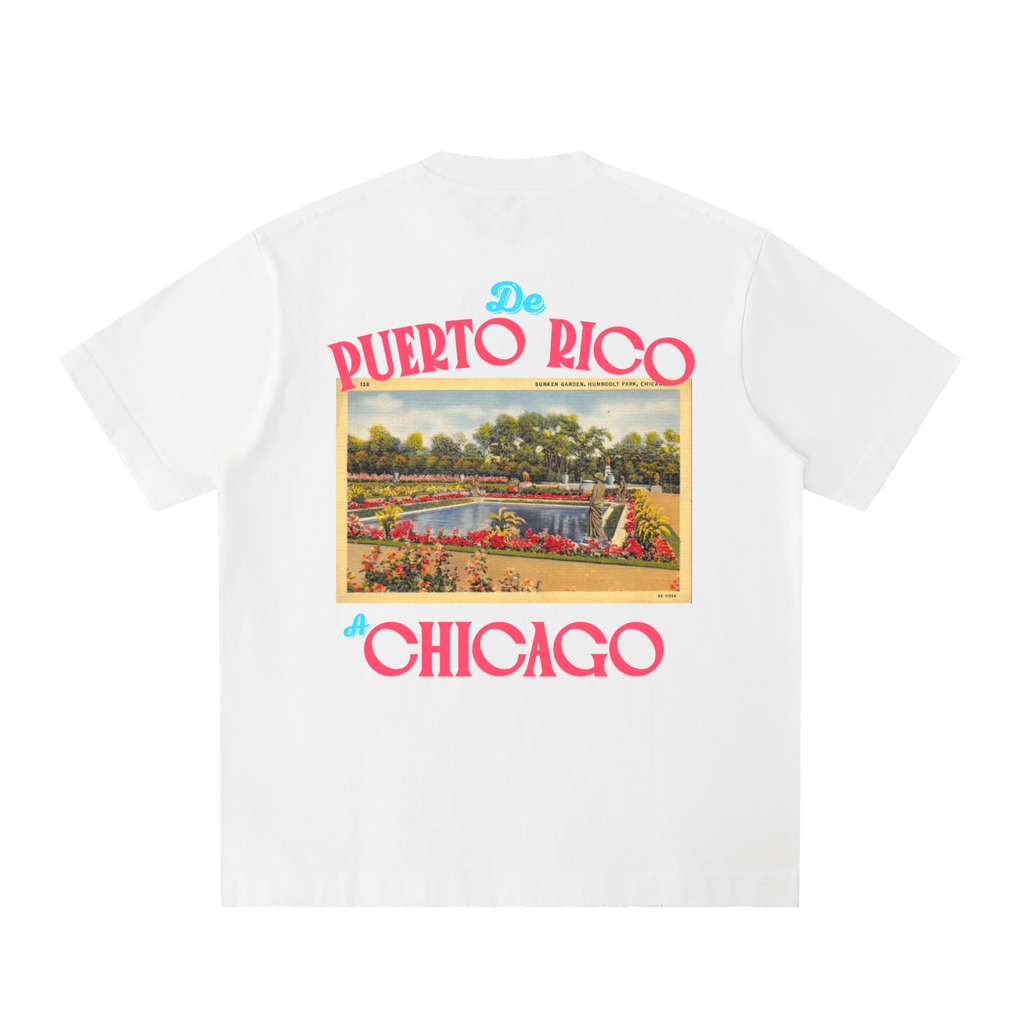 HPU "DE LA PULGA" Sunken Garden Vintage Rock T-Shirt