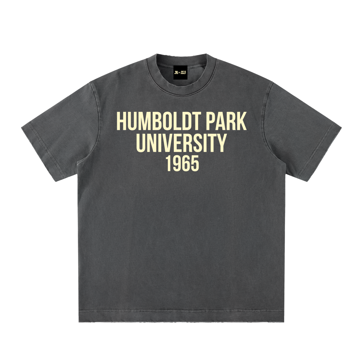 Heavyweight Vintage Washed Frayed T-Shirt
